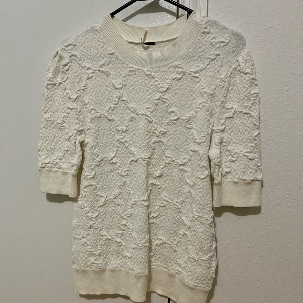 3 Free People Half Sleeve Tups - Picture 2 of 12